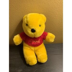 Vintage Walt Disney Winnie The Pooh Plush Stuffed Animal 6" Sears